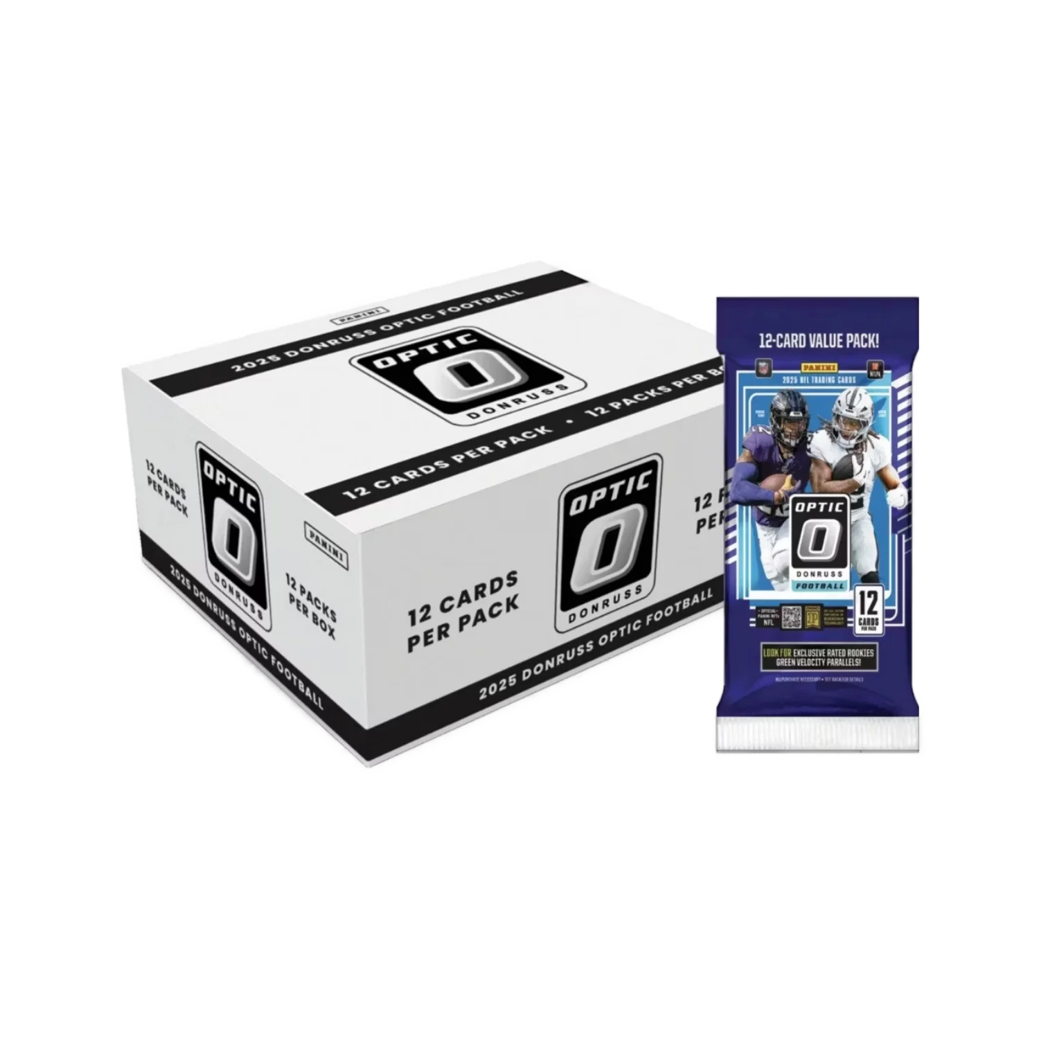 Panini Donruss Optic Football 2025 Fatpack Box