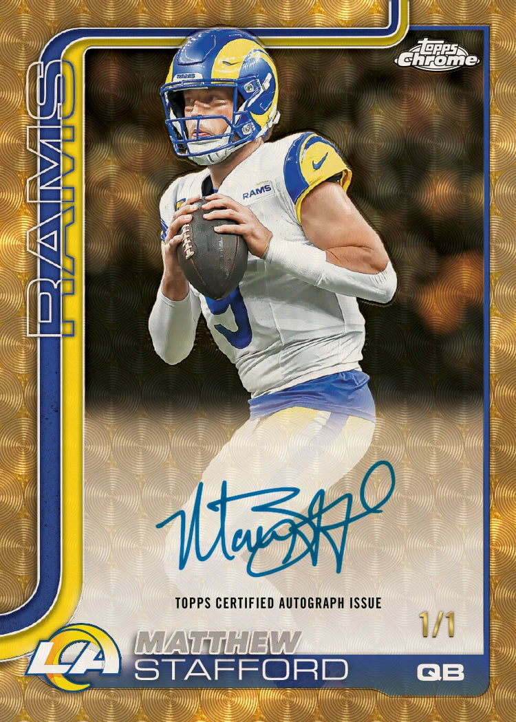 Topps Chrome NFL Football 2025 Mega Box
