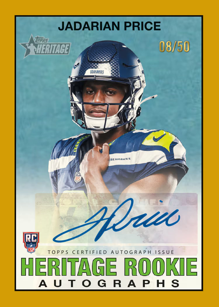 Topps Heritage NFL Football 2026 Value Box