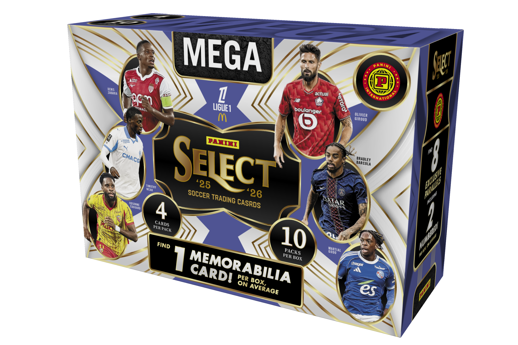 Panini Select Ligue 1 International 25/26 Mega Box