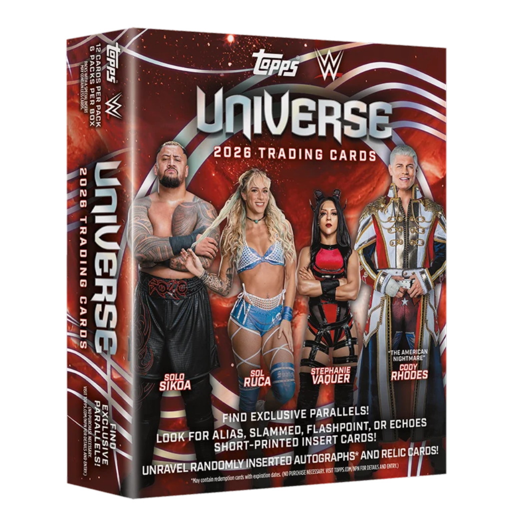 Topps Universe WWE 2026 - Mega Box