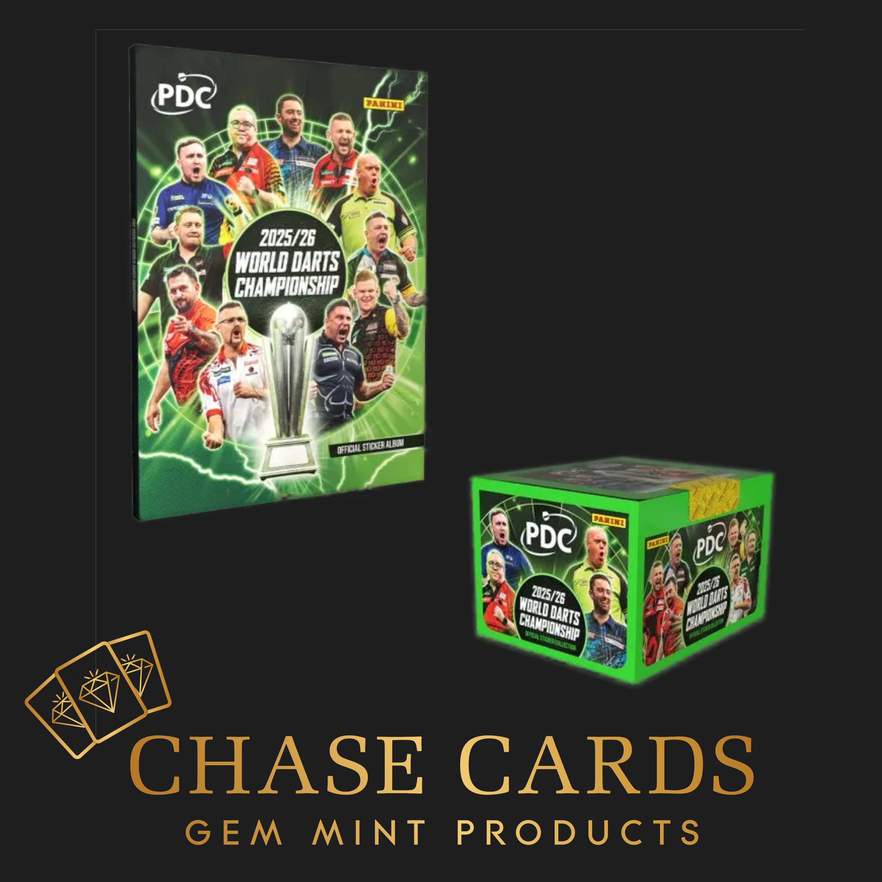 Panini PDC Sticker Collection-Bundle