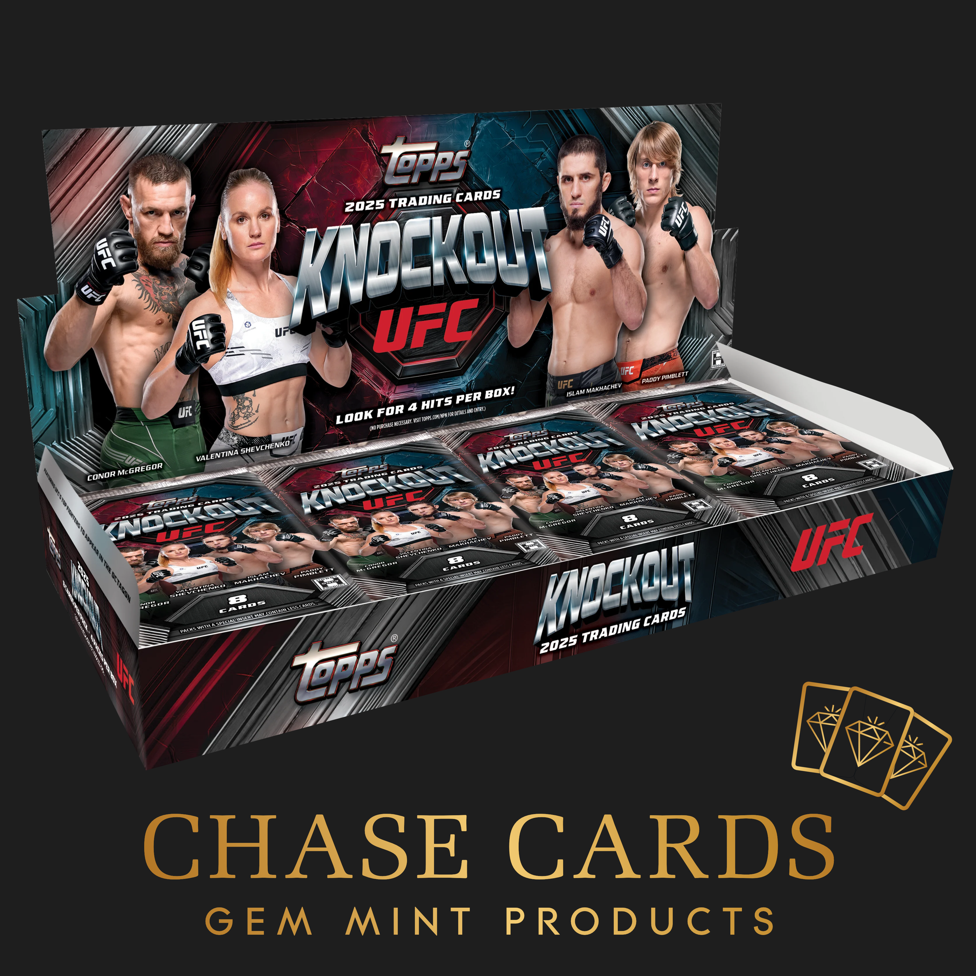 TOPPS UFC Knockout 2025