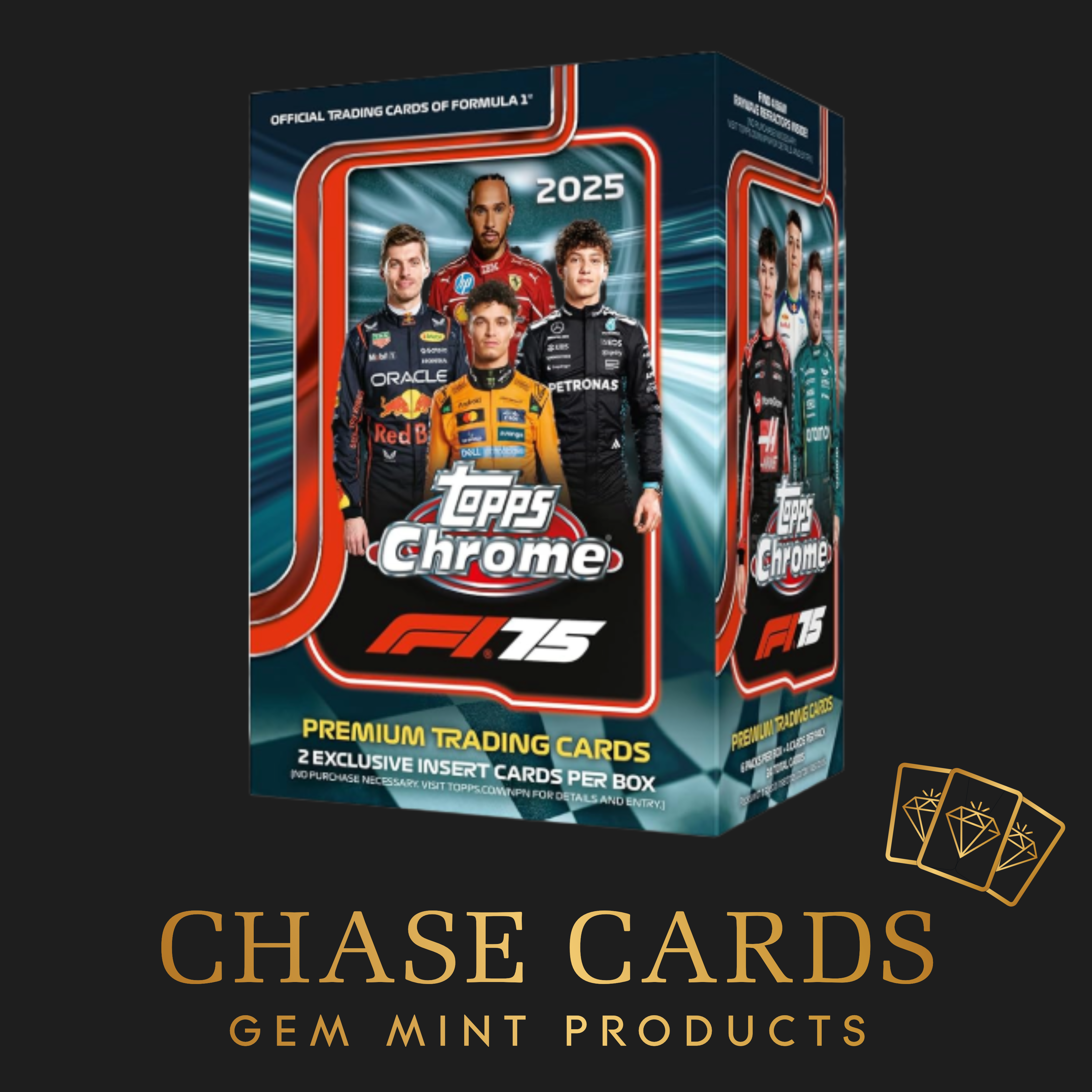 Topps Chrome Formula 1 F1 2025 Value Box