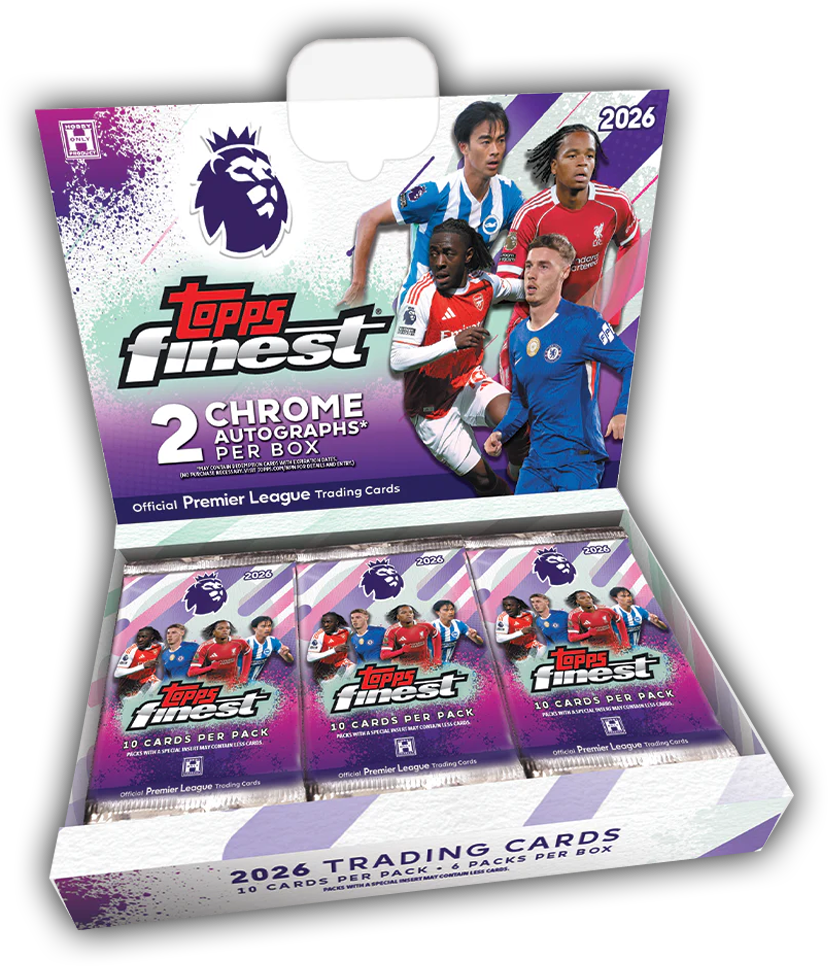 Topps Finest EPL Premier League 25/26 Hobby Box