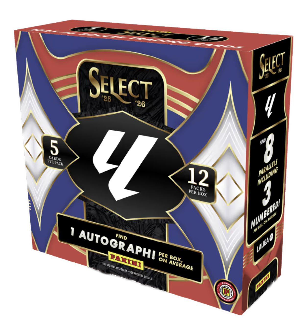 Panini La Liga Select 25/26 Intern. Hobby Box