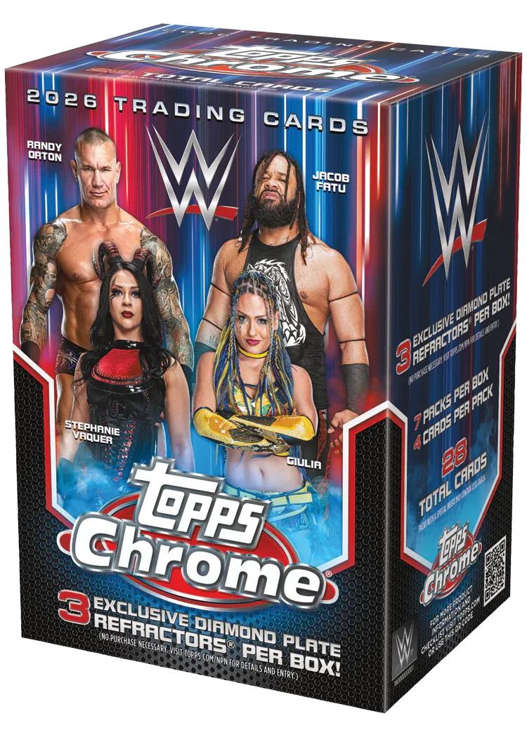 2026 Topps Chrome® WWE - Value Box