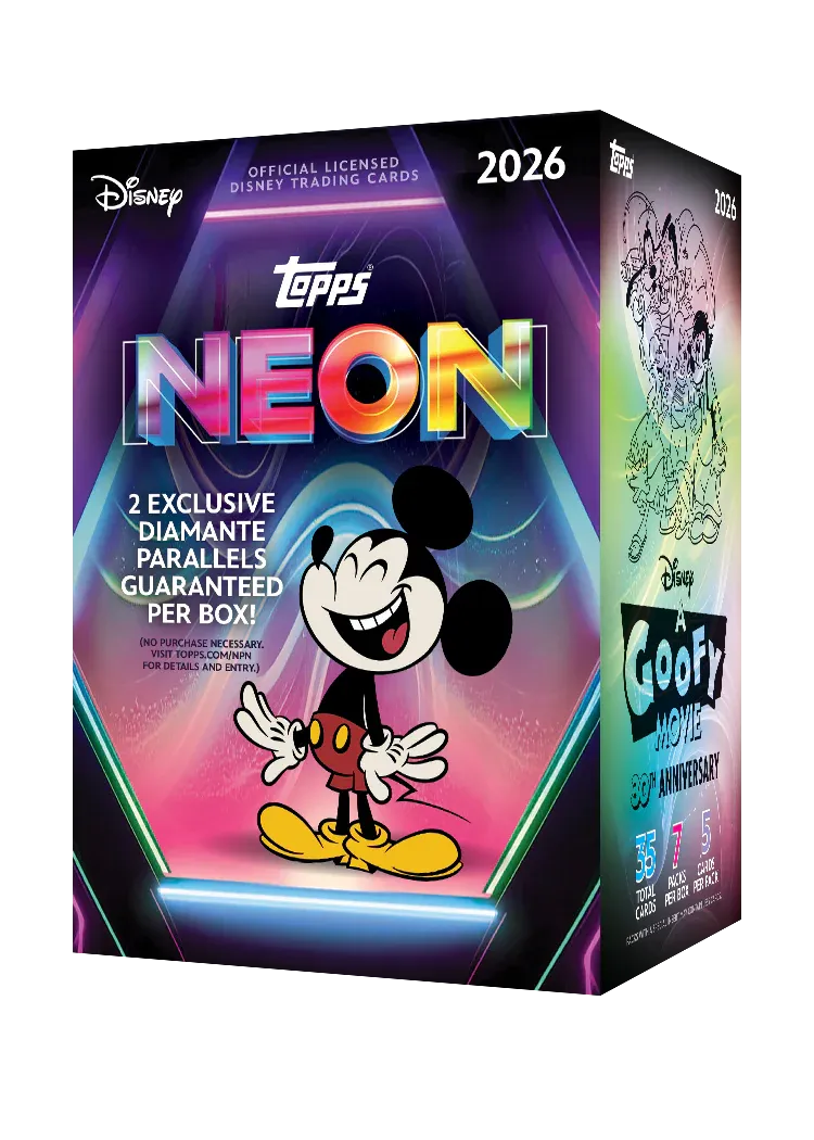 Topps Disney Neon 2026 – Value Box