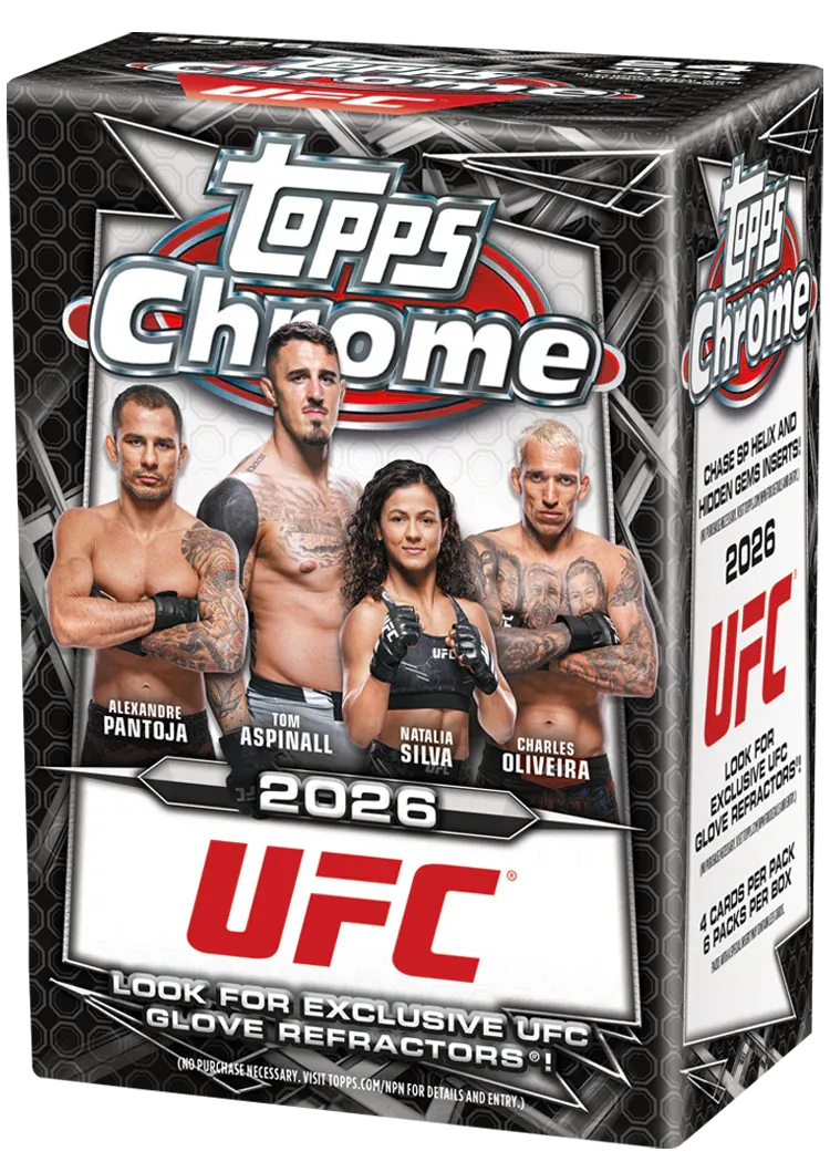 Topps Chrome UFC 2026 Value Box