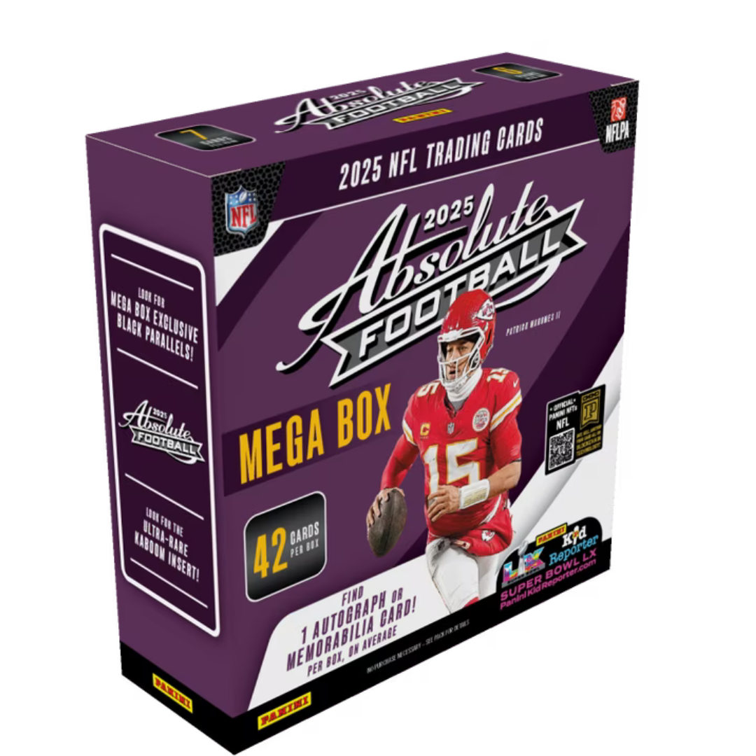Panini Absolute Football 2025 Mega Box