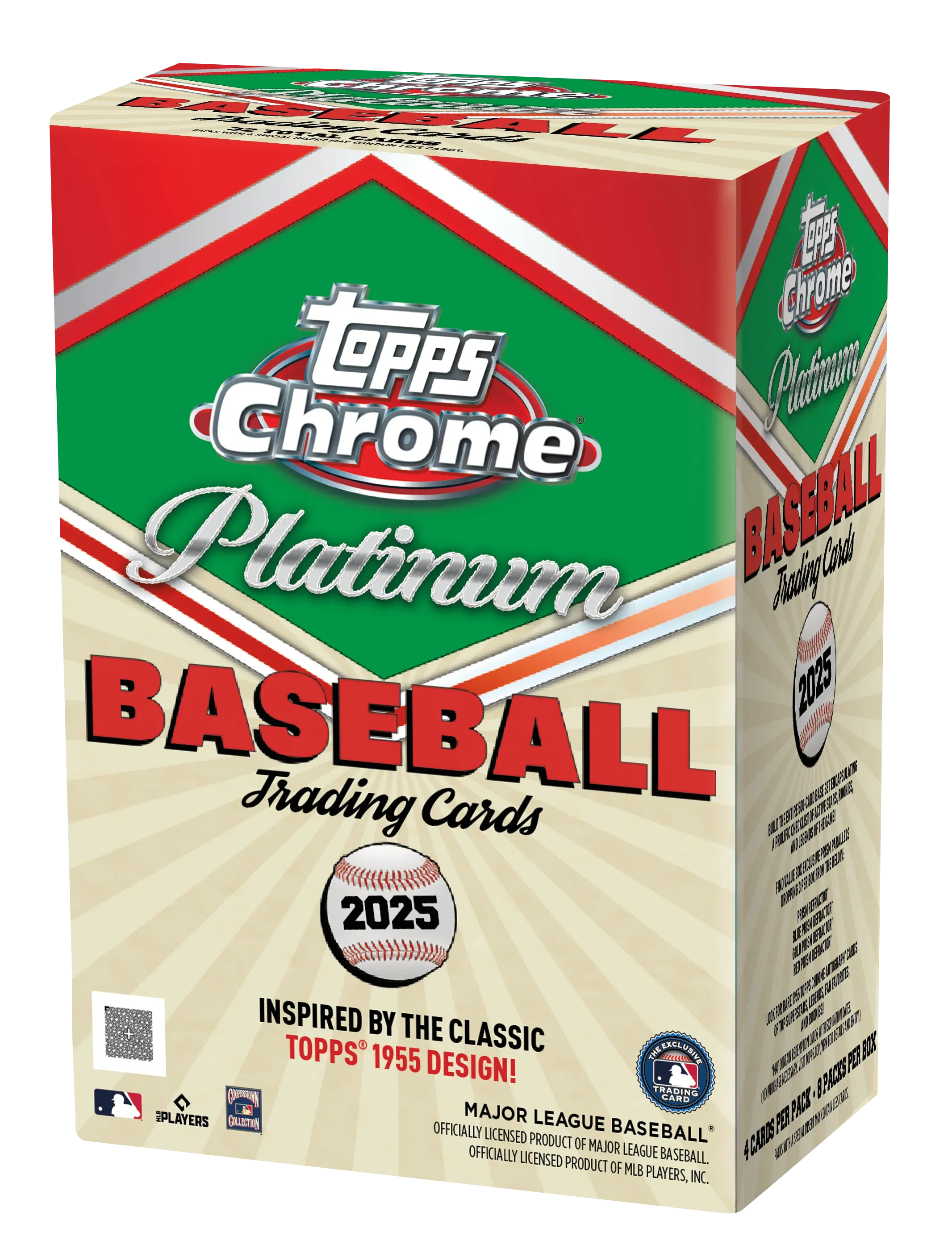 Topps Chrome Platinum Baseball 2025 - Value Box
