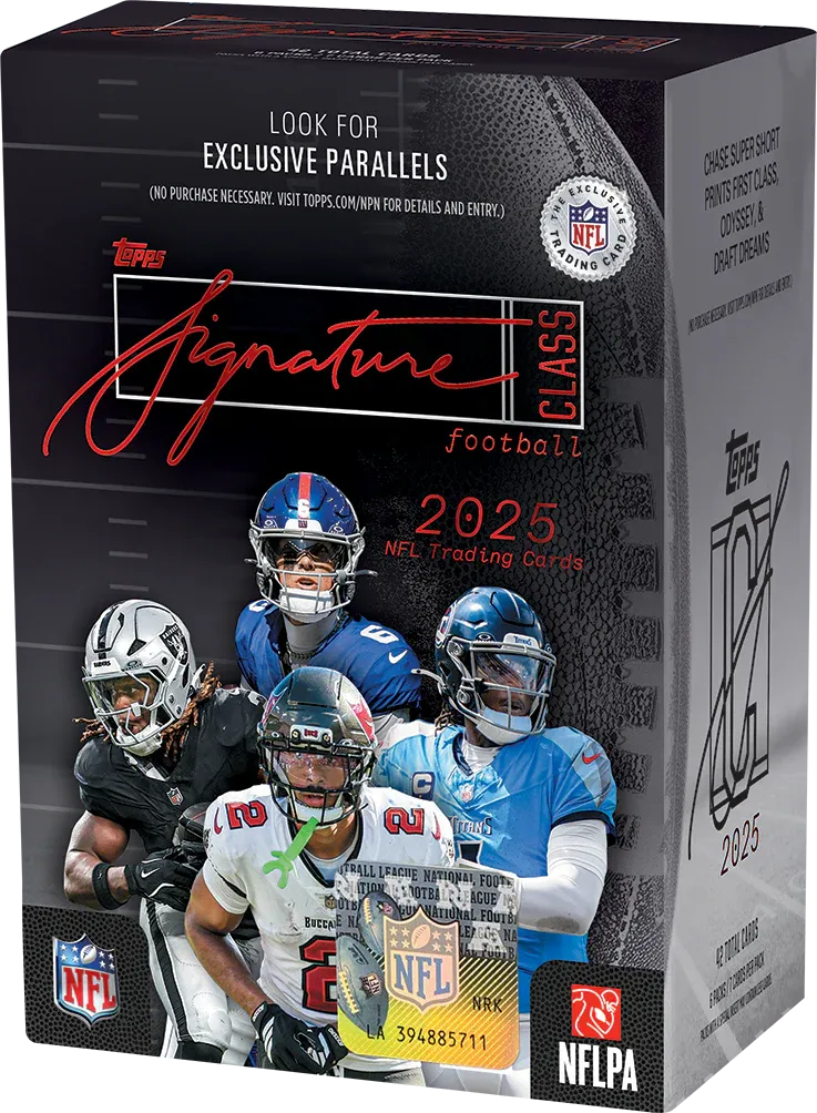 Topps Signature Class NFL 25 Value Box