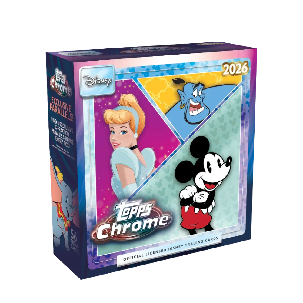 Topps Chrome Disney 2026 Mega Box