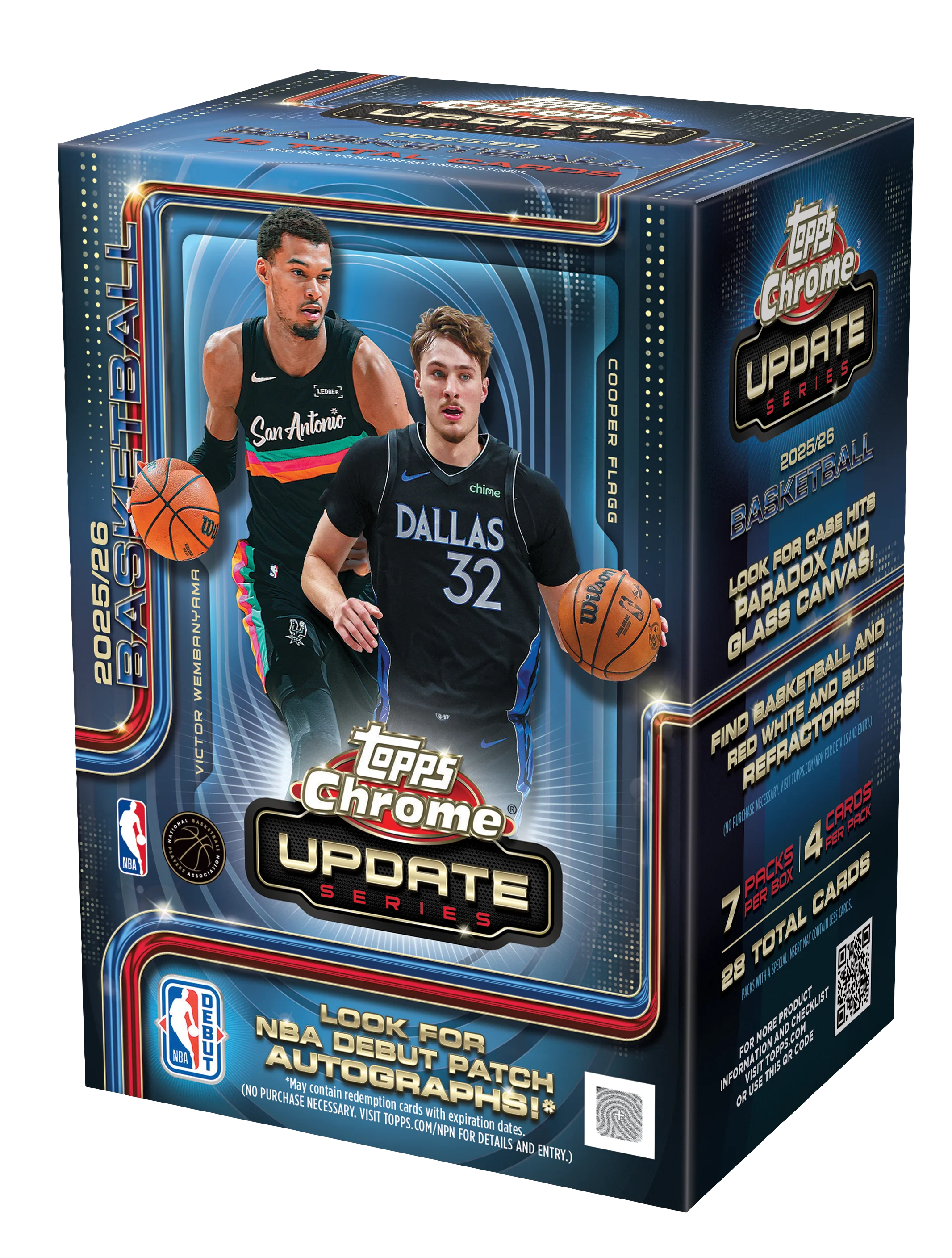 Topps Chrome Update NBA 25/26 Value Box