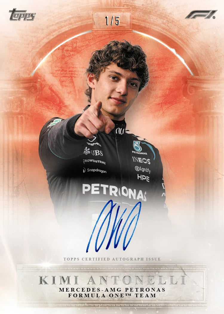 Topps Eccellenza Formula One F1 2026 Half Case-PYS (Break 608102)