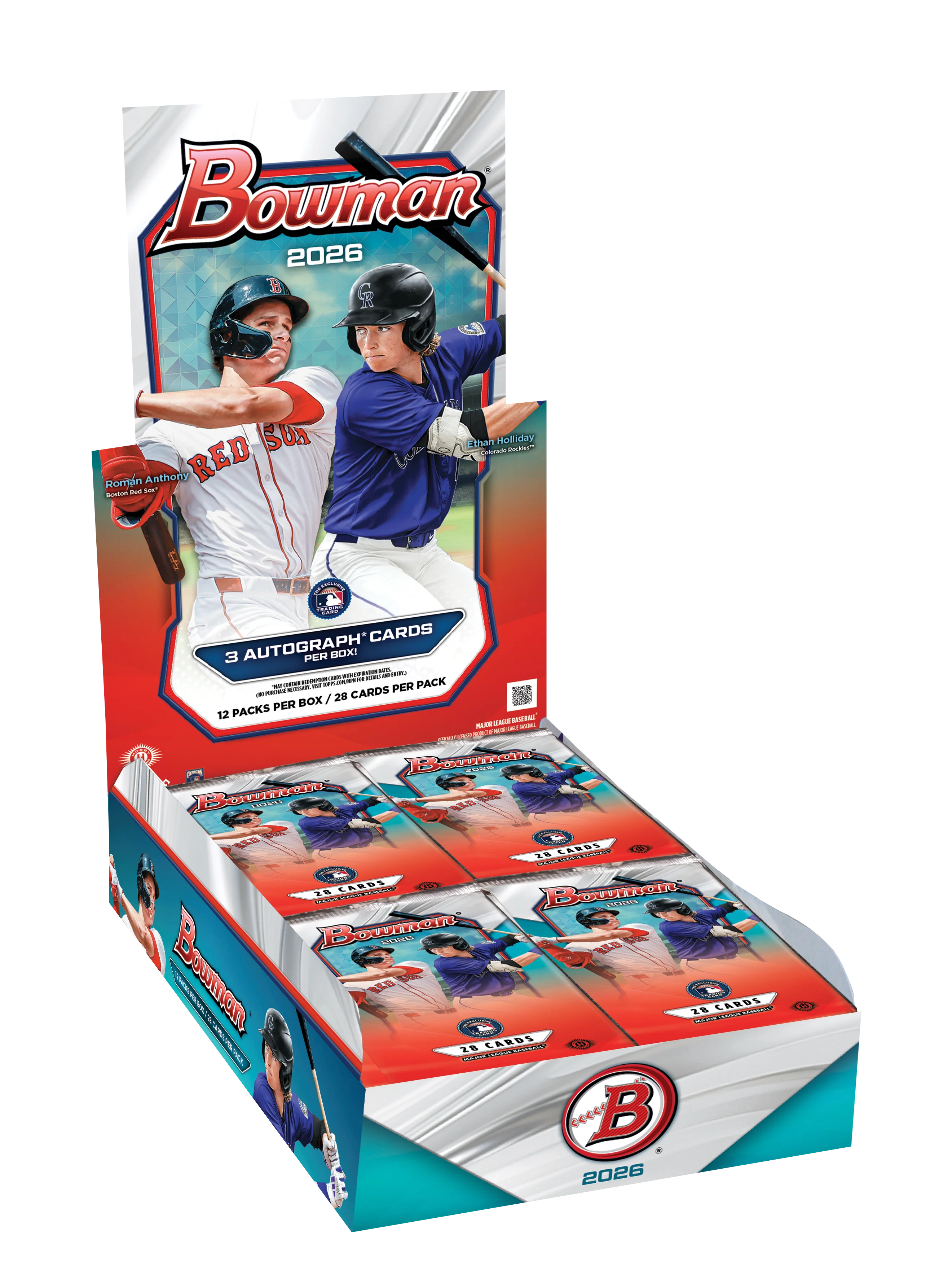 Topps Bowman Baseball 2026 Jumbo Box