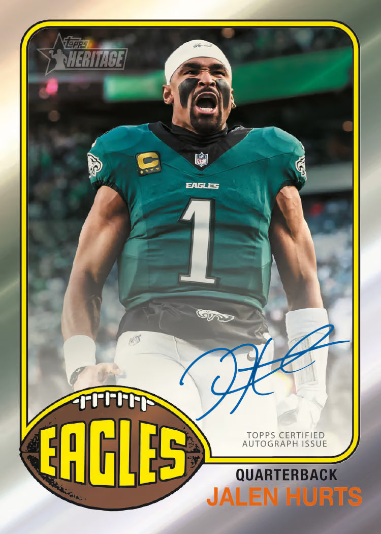 Topps Heritage NFL Football 2026 Value Box