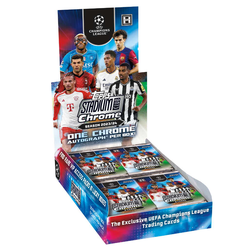 Topps Stadium Club Chrome UCL 23/24 Hobby Box