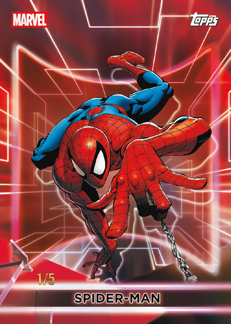 Topps Neon Marvel 2026 Value Box