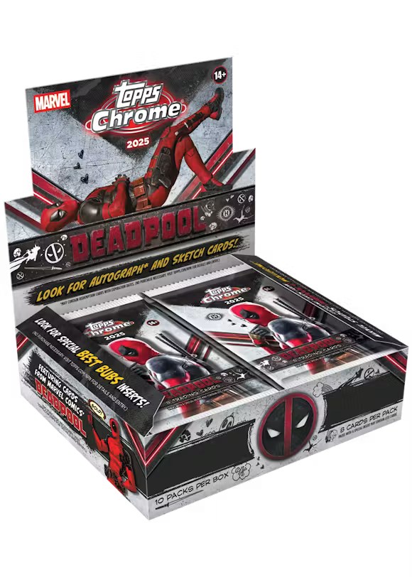 Topps Chrome Deadpool 2025 Hobby Box