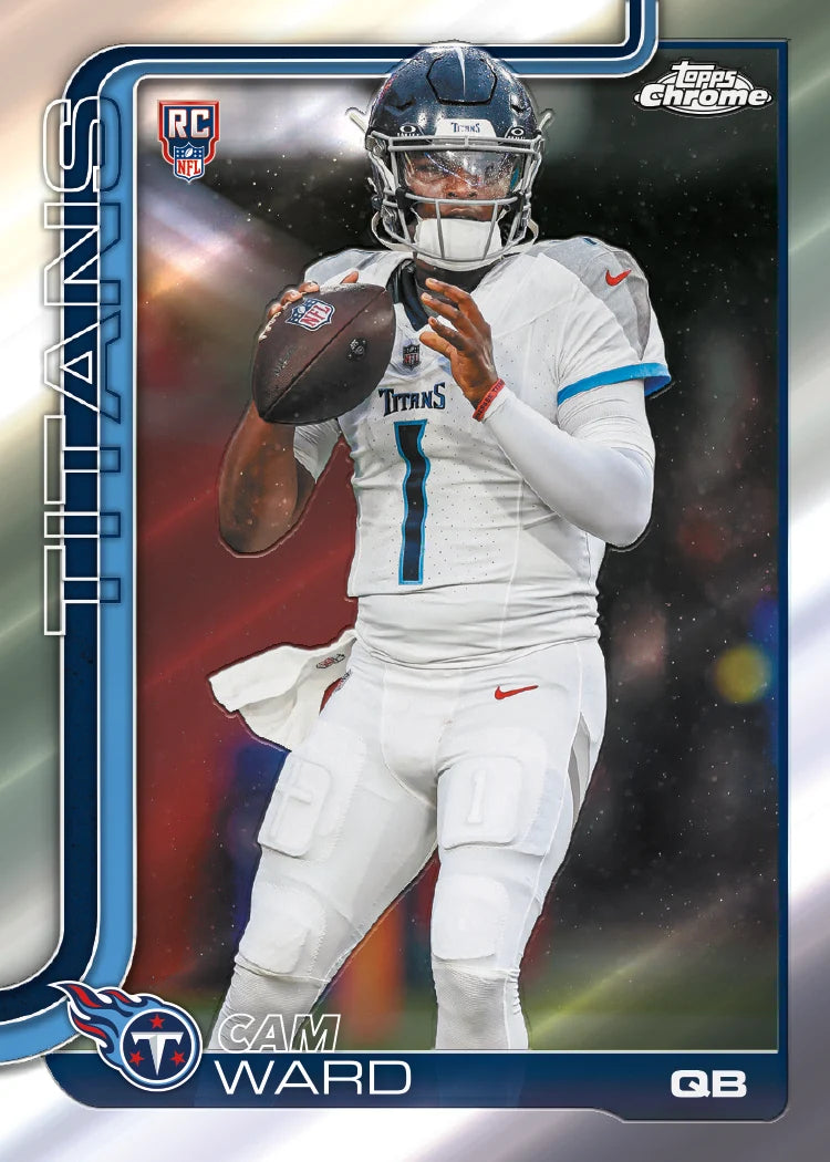 Topps Chrome NFL Football 2025 Mega Box