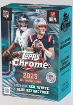 Topps Chrome NFL Football 2025 Value Box