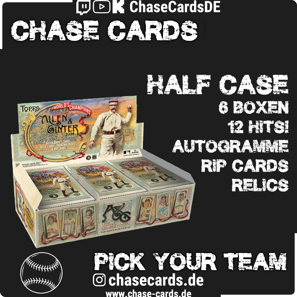 Topps Allen & Ginter Baseball 2026 Half Case-PYT (Break 612102)