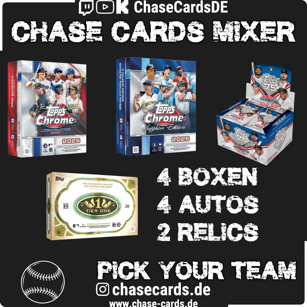 Topps Baseball 2026 Sapphire / Tier One / Logofractor / Series 2 Jumbo 4-Box-PYT (Break 608091)