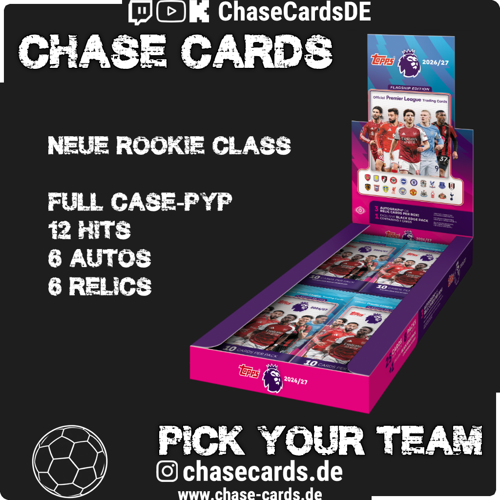Topps Flagship EPL Premier League 26/27 Full Case PYT/PYP (Break 616091)