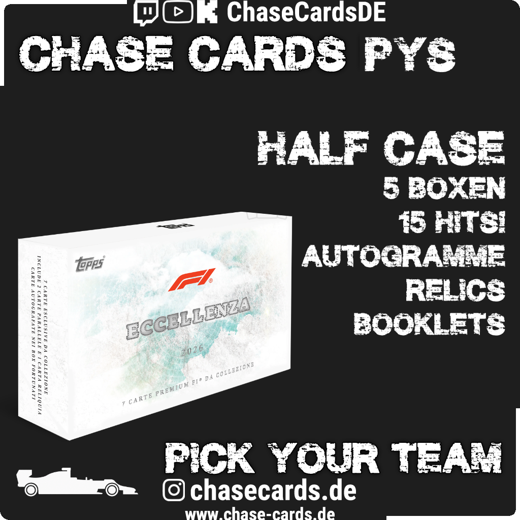 Topps Eccellenza Formula One F1 2026 Half Case-PYS (Break 608102)