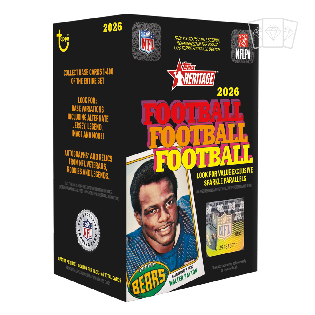 Topps Heritage NFL Football 2026 Value Box