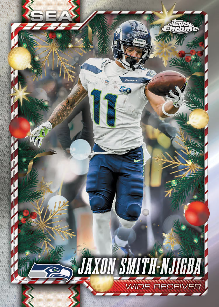 Topps Holiday NFL Football 2026 Mega Box