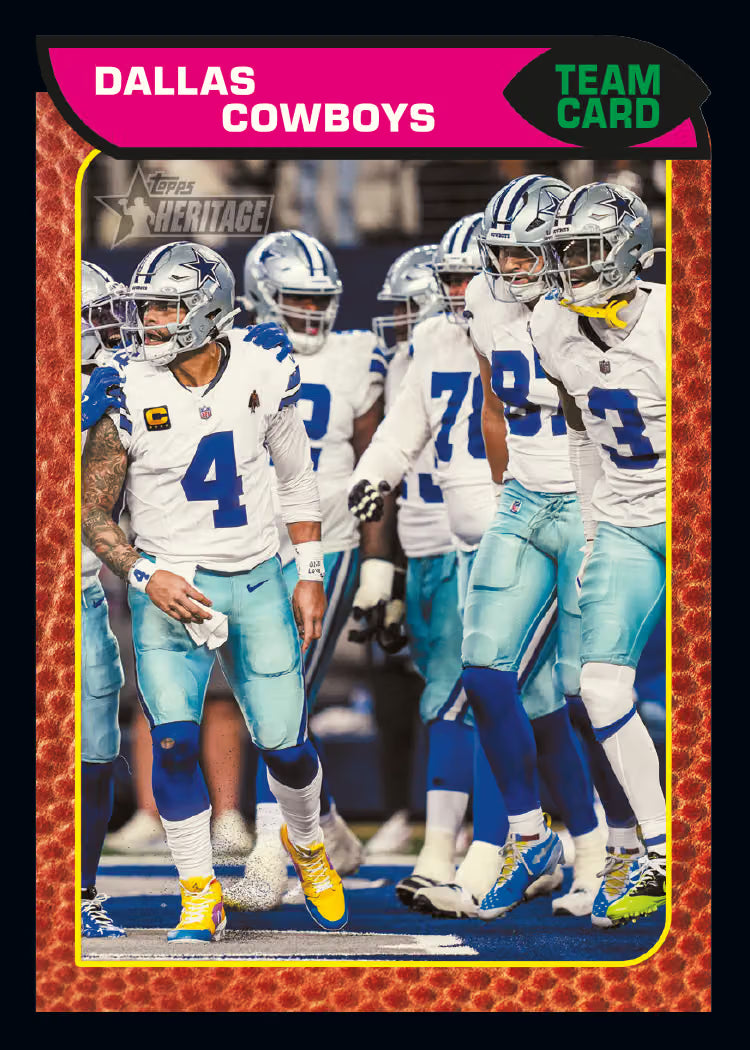 Topps Heritage NFL Football 2026 Hobby Box