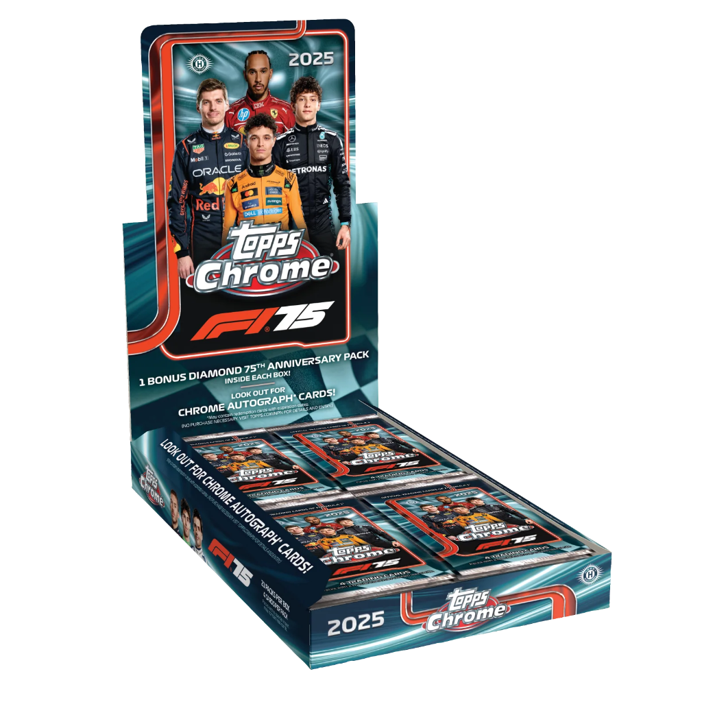 Topps Chrome Formula 1 F1 2025 Hobby Box