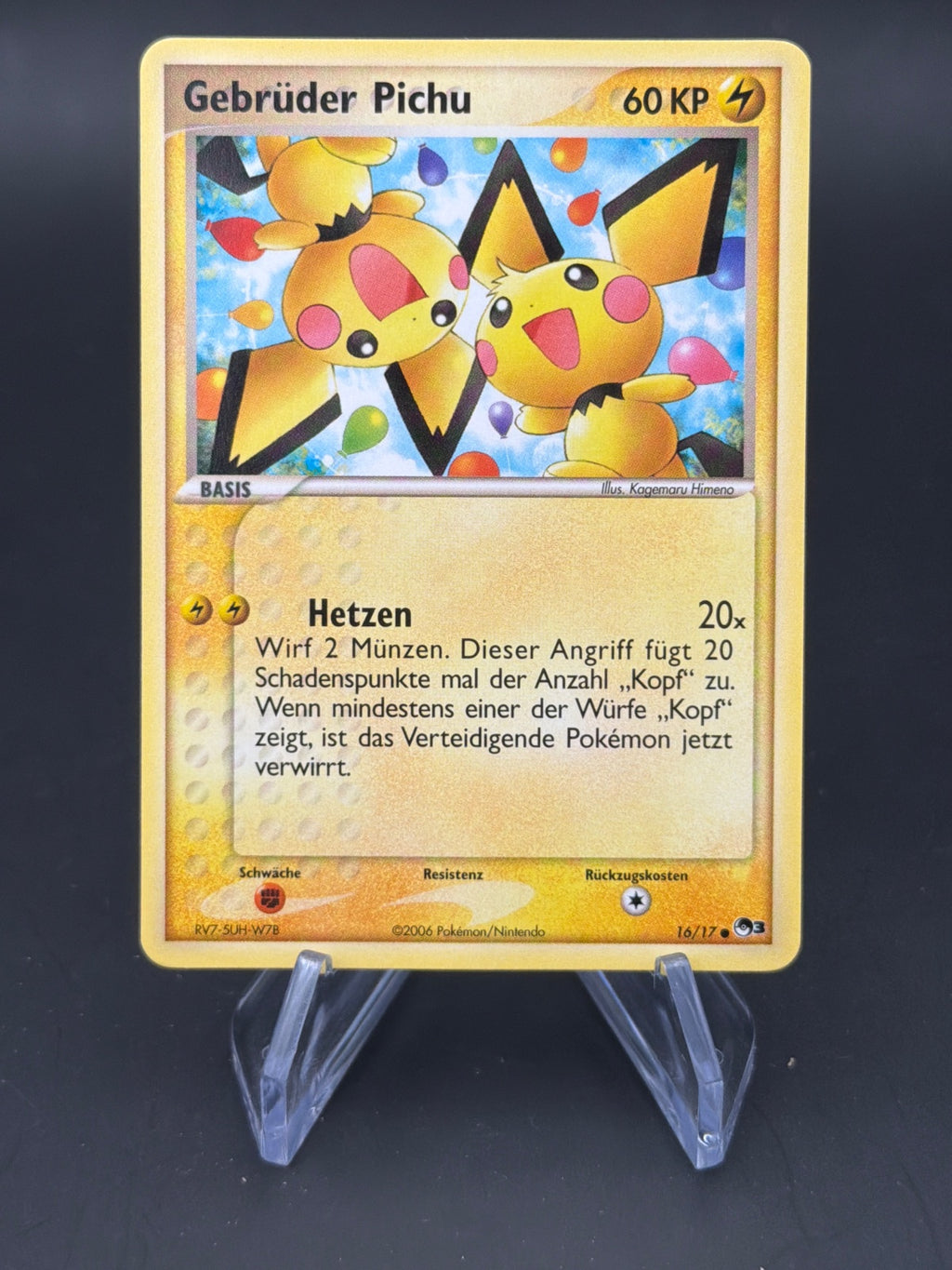 2006 Pokémon Gebrüder Pichu 16/17 – Bild 1
