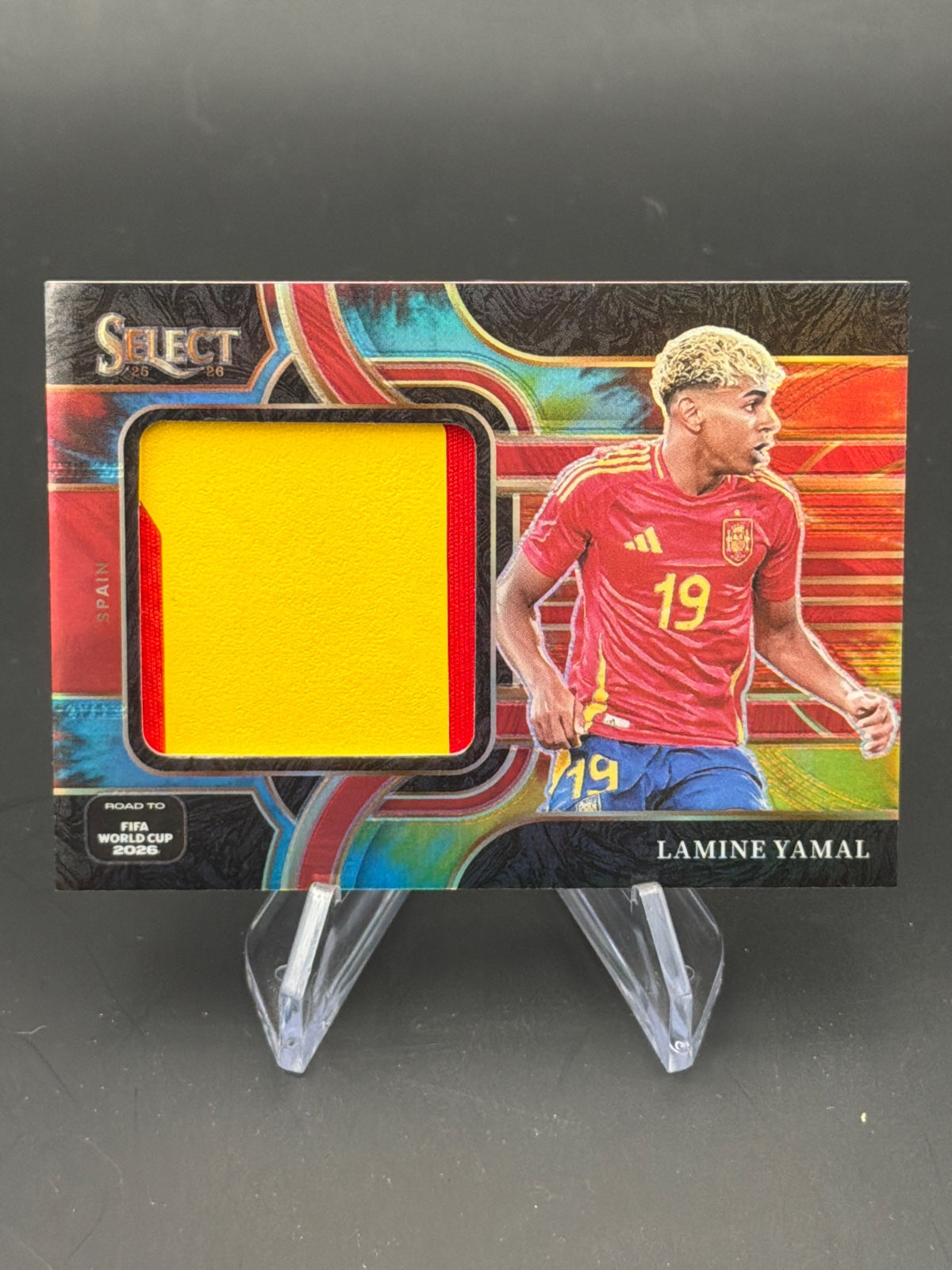 2026 Panini Select FIFA World Cup 26 Lamine Yamal Patch /25 JS-LYL – Bild 1