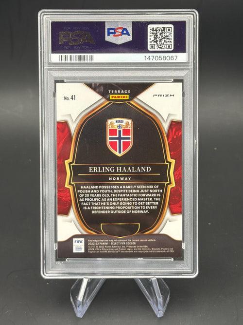 2022 Panini FIFA Select 41 Erling Haalans Red – Bild 2