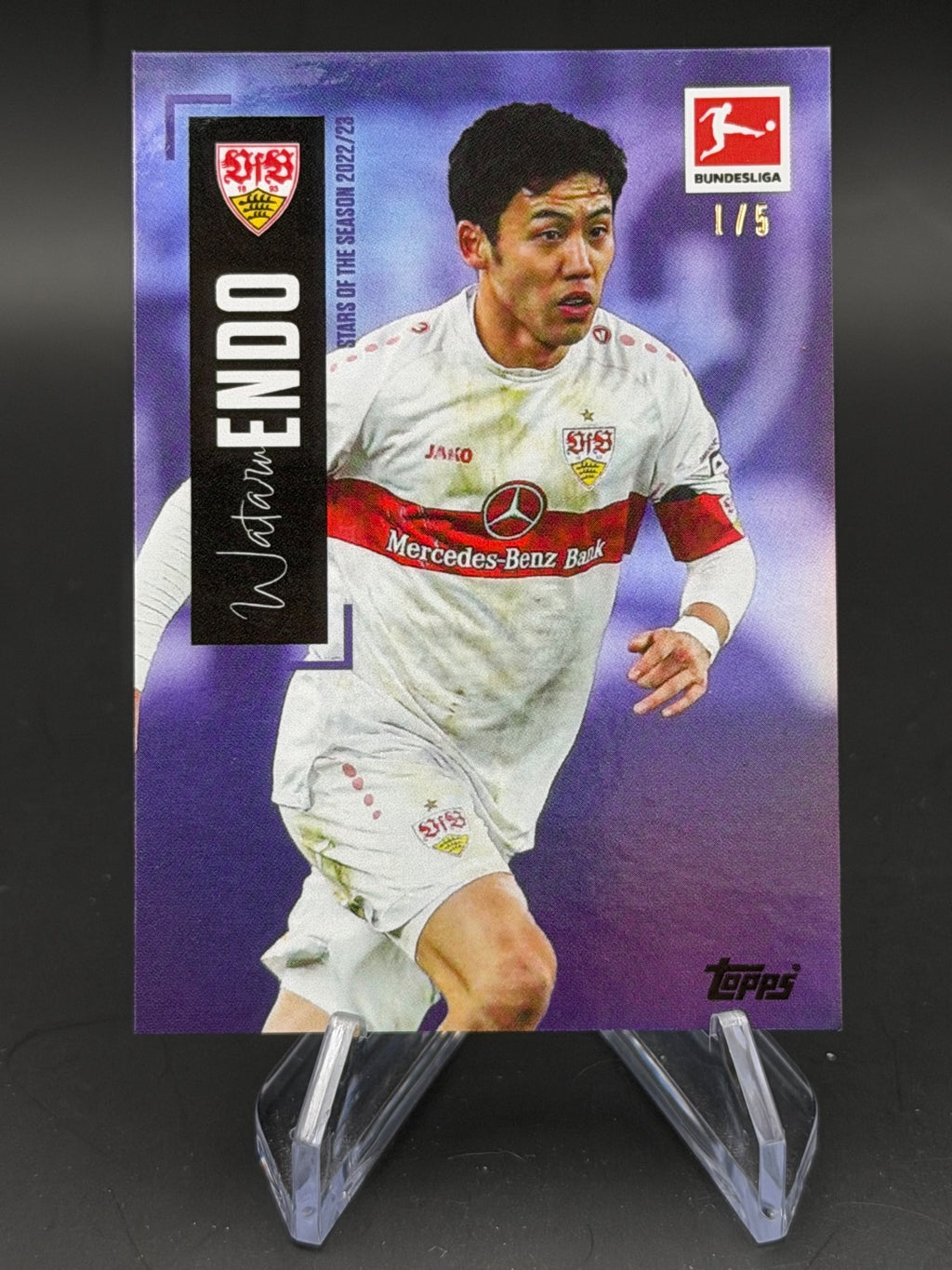 2023 Topps Bundesliga International Stars Wataru Endo /5 – Bild 1