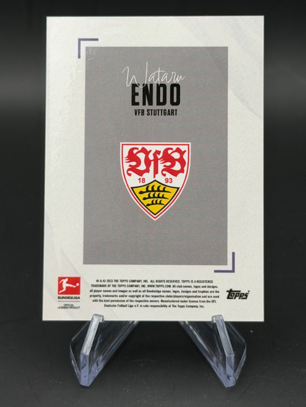 2023 Topps Bundesliga International Stars Wataru Endo /5 – Bild 2