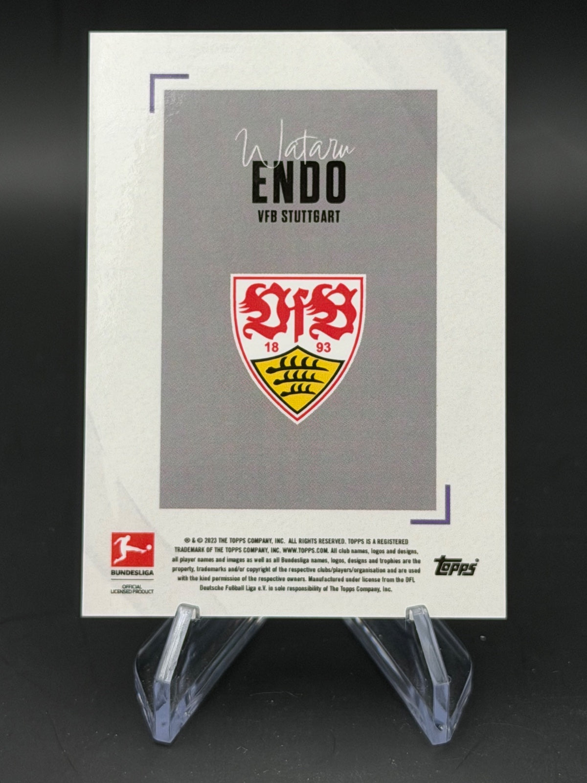 2023 Topps Bundesliga International Stars Wataru Endo /5 – Bild 2