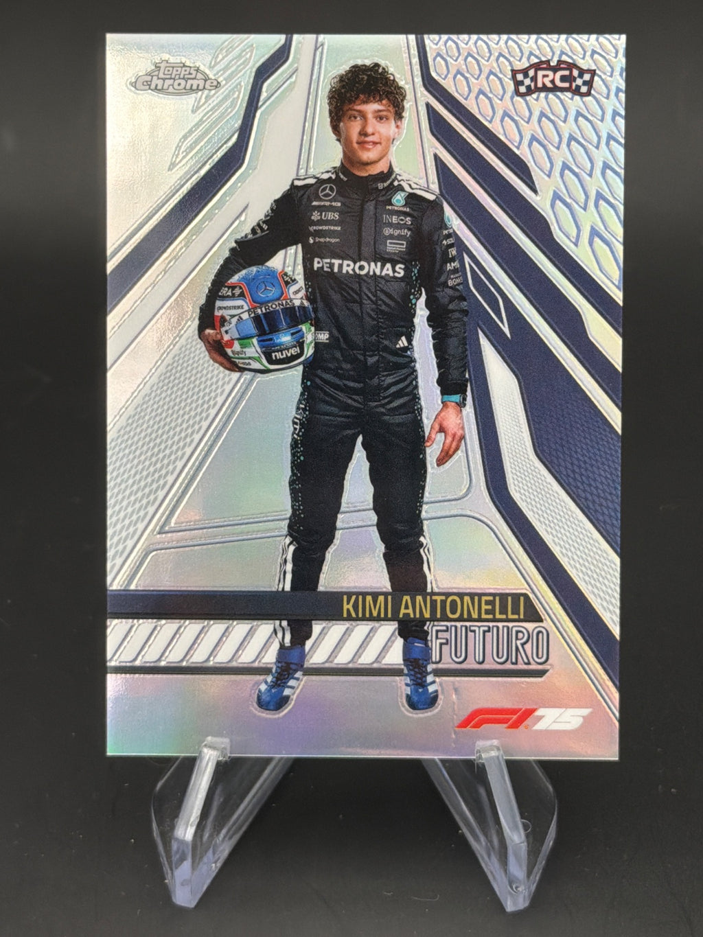 2025 Topps Chrome Formula 1 Futoro Kimi Antonelli – Bild 1