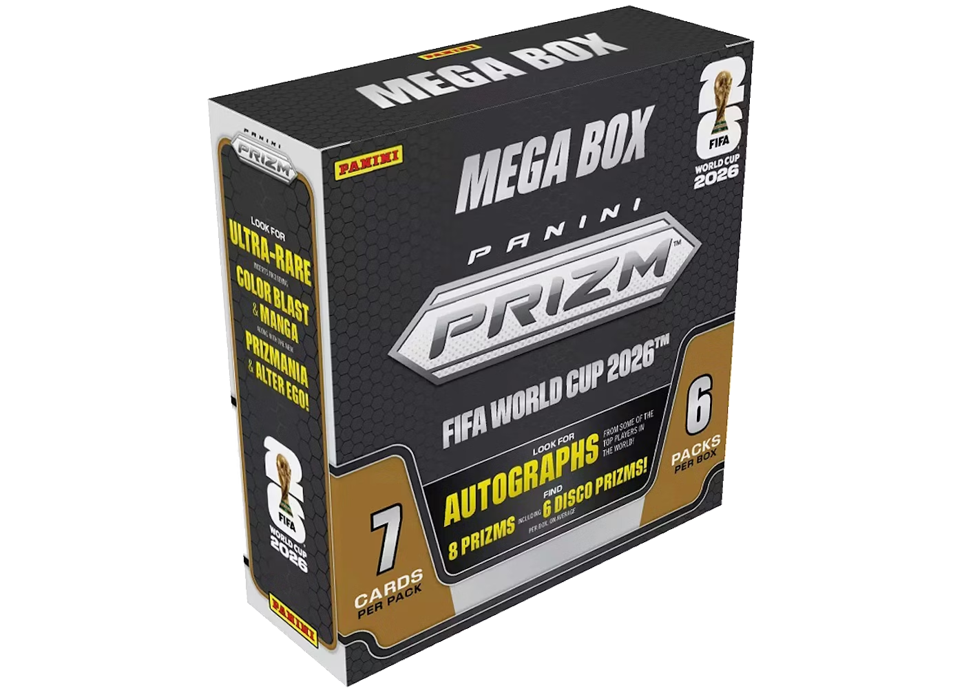 Panini Prizm FIFA World Cup 2026 Mega Box