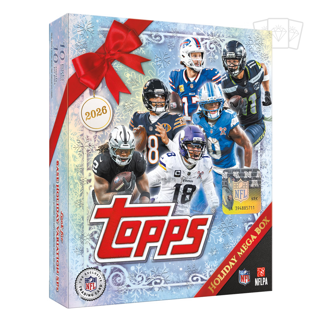 Topps Holiday NFL Football 2026 Mega Box