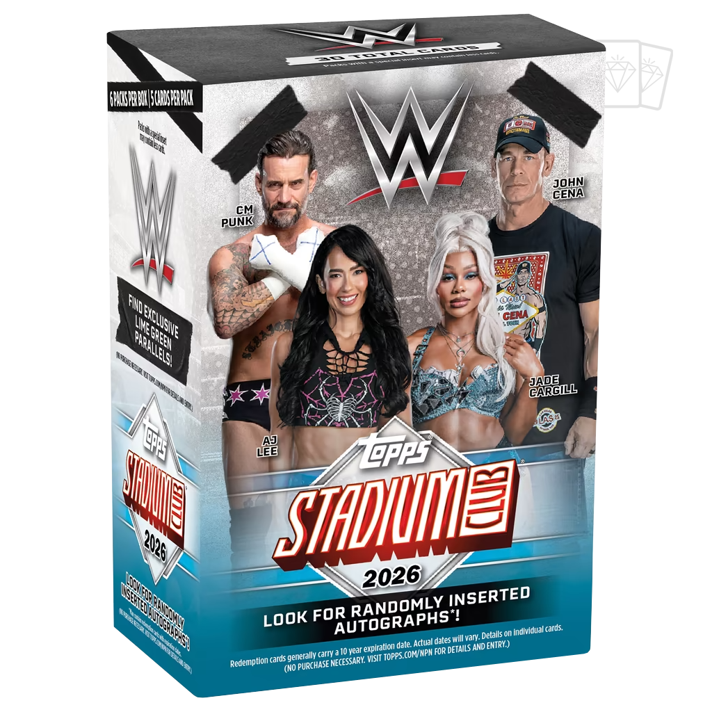Topps Stadium Club WWE 2026 Value Box