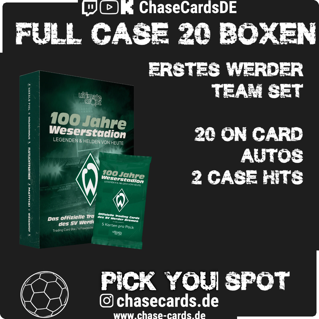Ultimate Dropz SV Werder Bremen 26/27 Full Case (20x)-PYS (Break 623104)